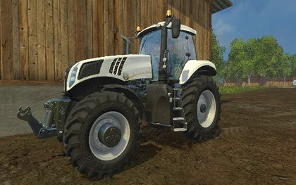 New Holland T8435white