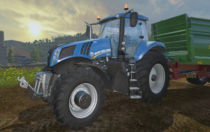 NH T8435 Wheels
